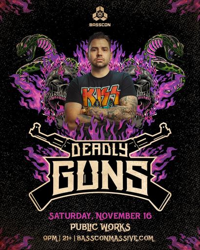 Basscon presents: Deadly Guns @ Public Works image