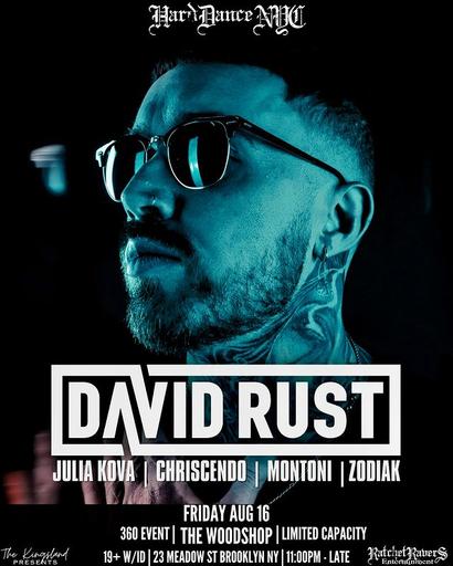 Hard Dance NYC presents: David Rust image