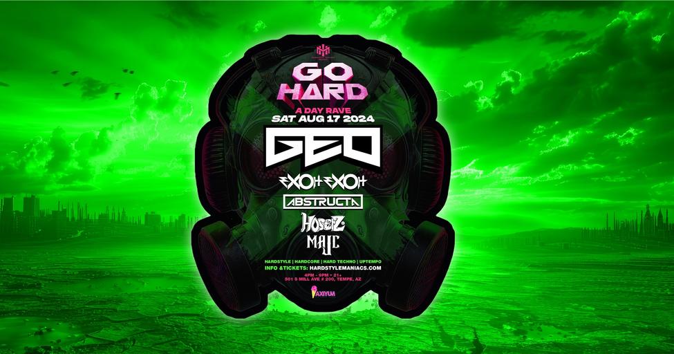 Hardstyle Maniacs presents: GO HARD image