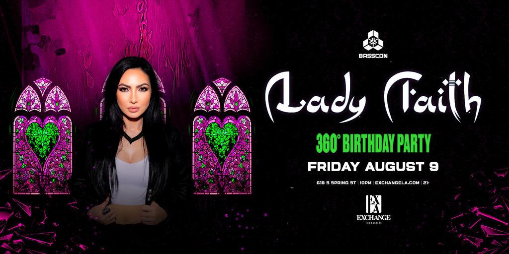 Lady Faith 360° birthday party image